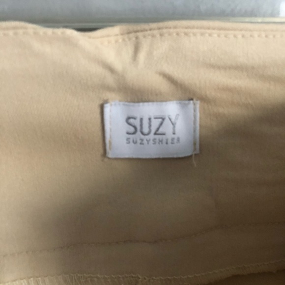 NWOT - SUZY SHIER tan dress pants - Picture 5 of 6